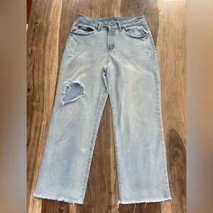 Rewash Distressed Light Blue Jeans